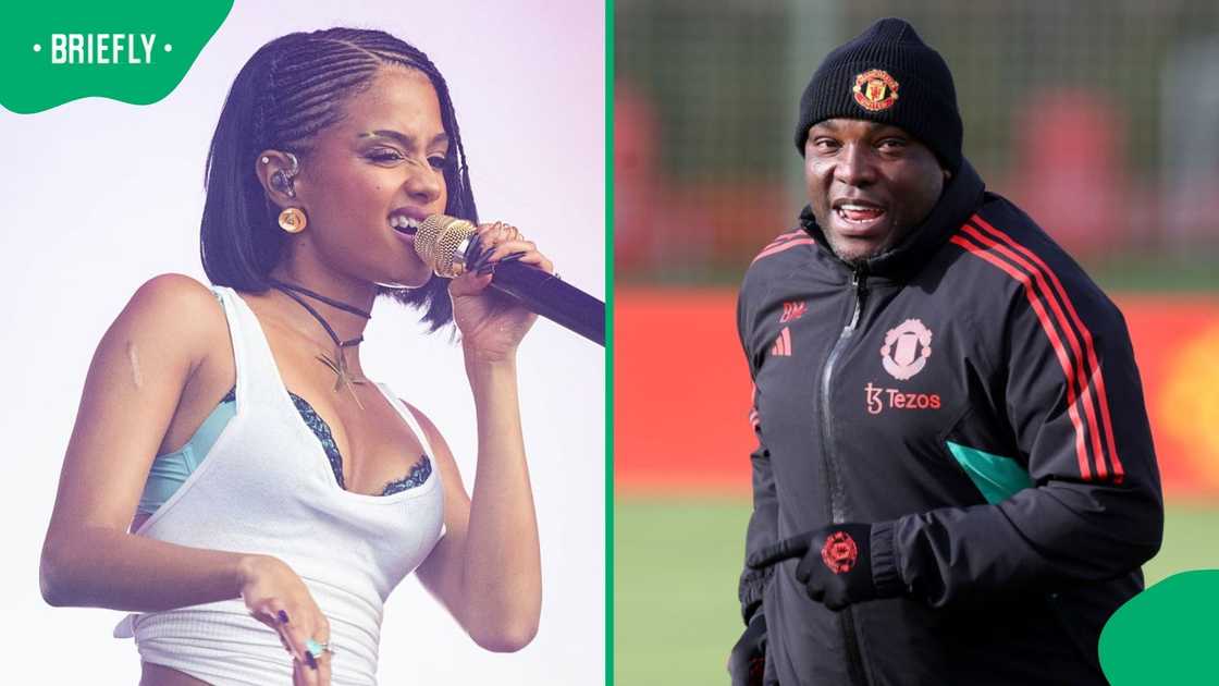 South African Coloureds Tyla and Benni McCarthy. South African Coloureds Tyla and Benni McCarthy.