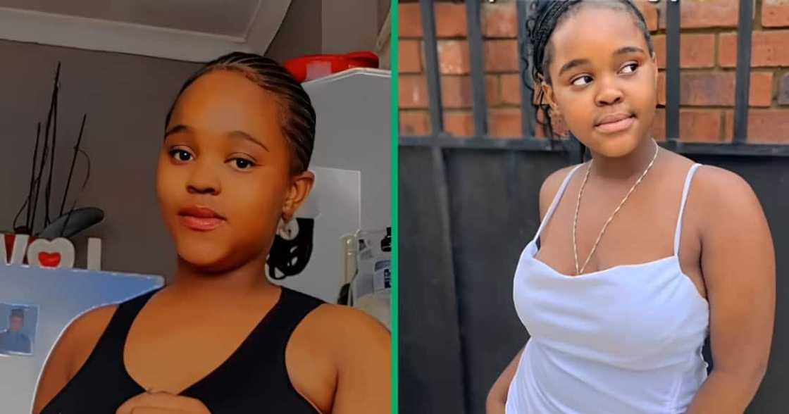 Woman shows her Temu purchase gone wrong. Woman shows her Temu purchase gone wrong.