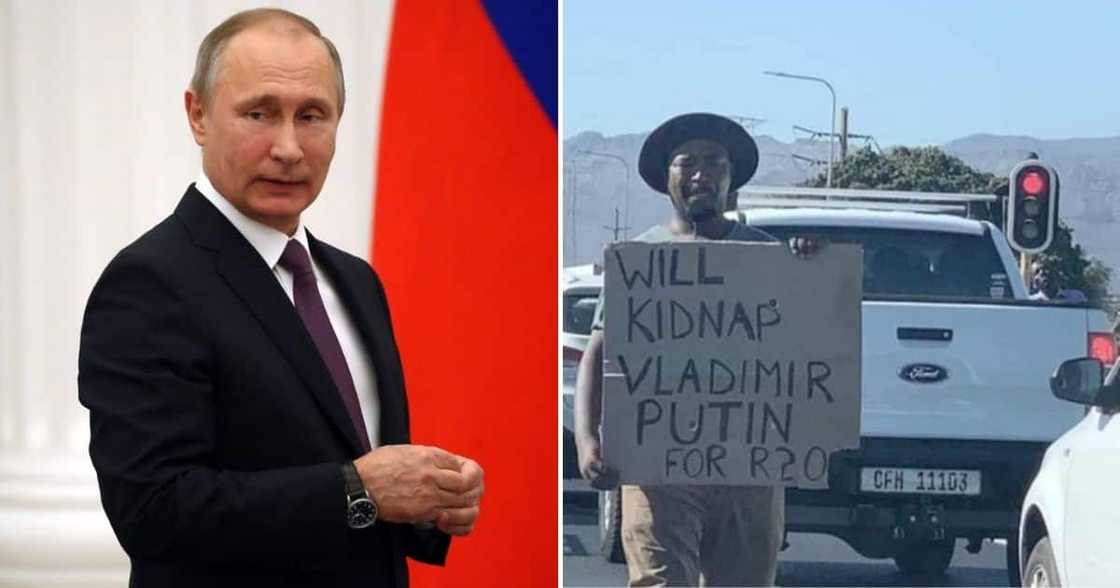 Street Beggar, Mzansi, Kidnap, Vladimir Putin Street Beggar, Mzansi, Kidnap, Vladimir Putin