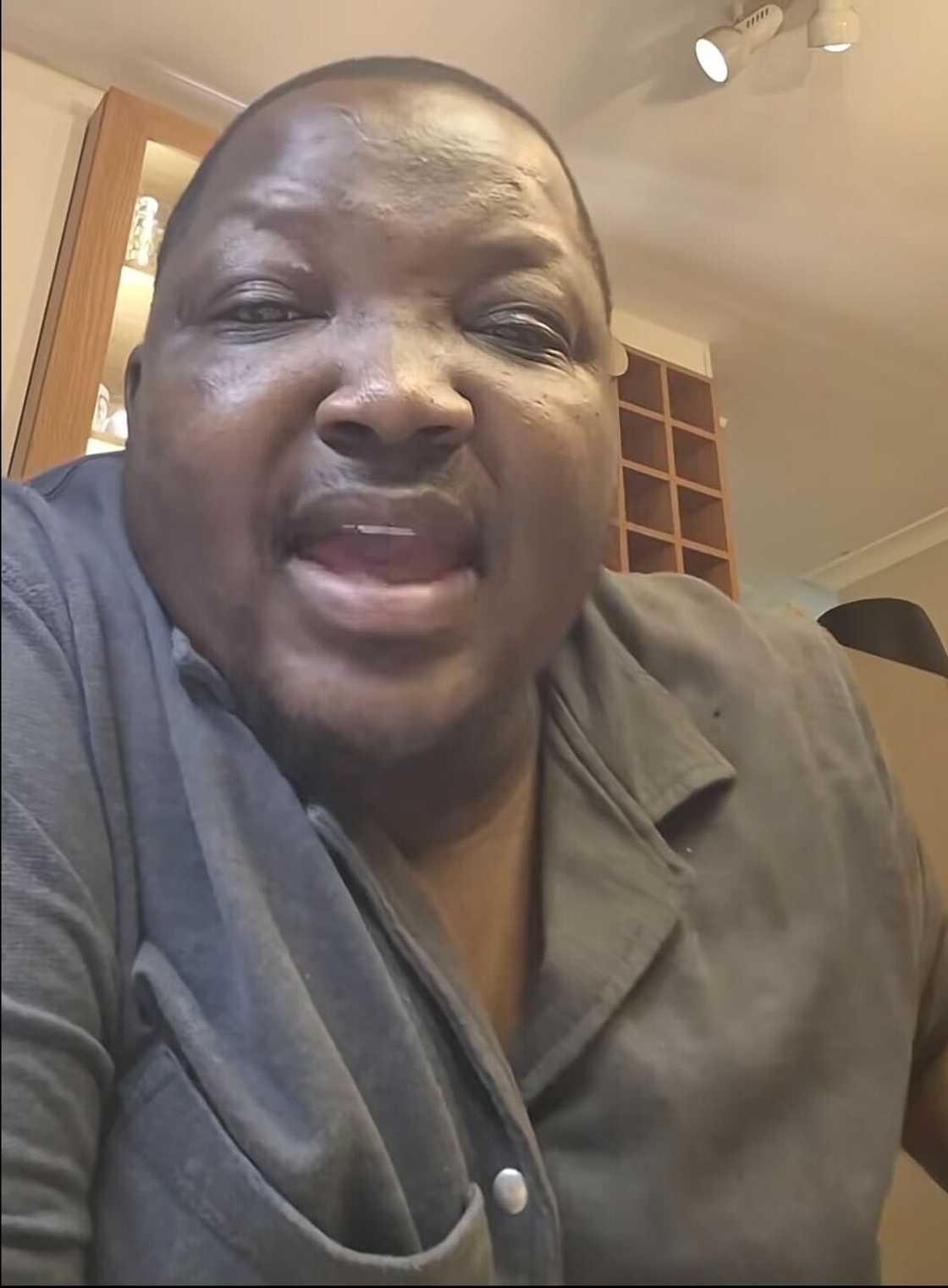 A man created TikTok content for his viewers. A man created TikTok content for his viewers.