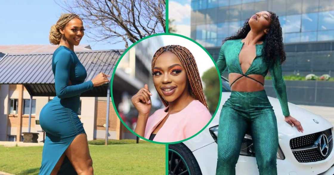 Khosi Twala rocks stunning dress Khosi Twala rocks stunning dress