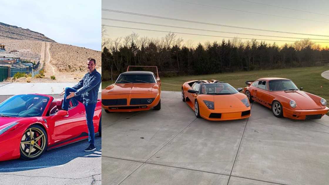 Tyler Hoover's car collection Tyler Hoover's car collection