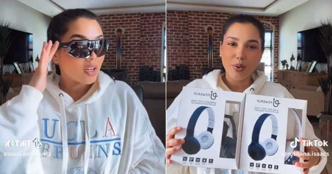 TikTok video shows woman's R1 Takealot purchases