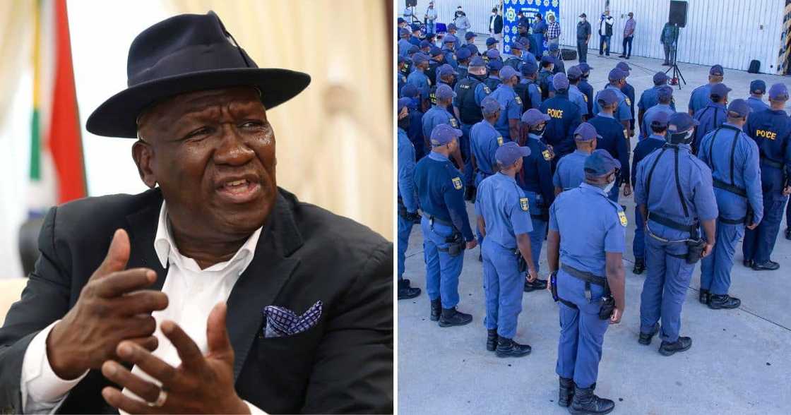 Police Minister Bheki Cele