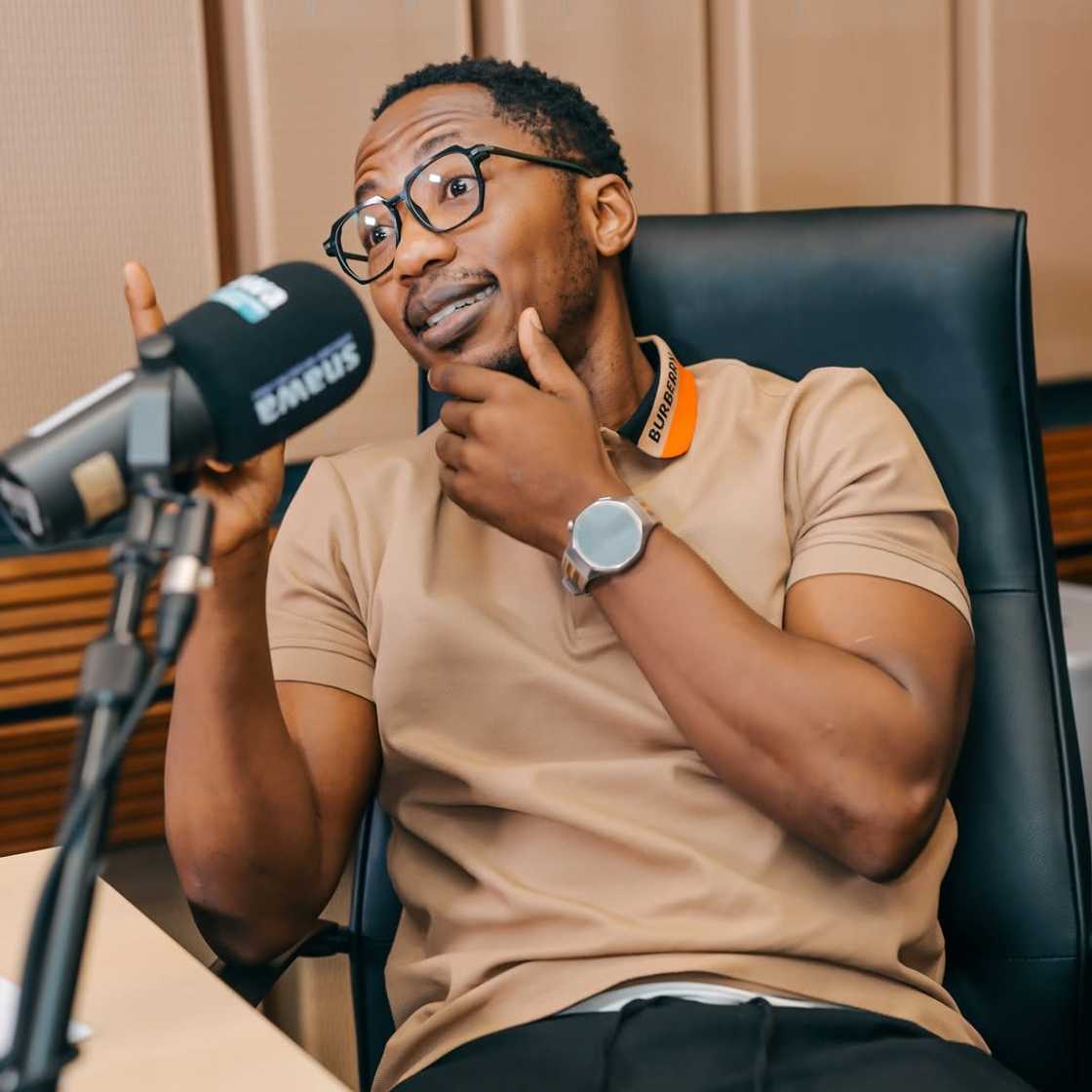 Andile Ncube reacts to leaked voice note of Nimrod Nkosi