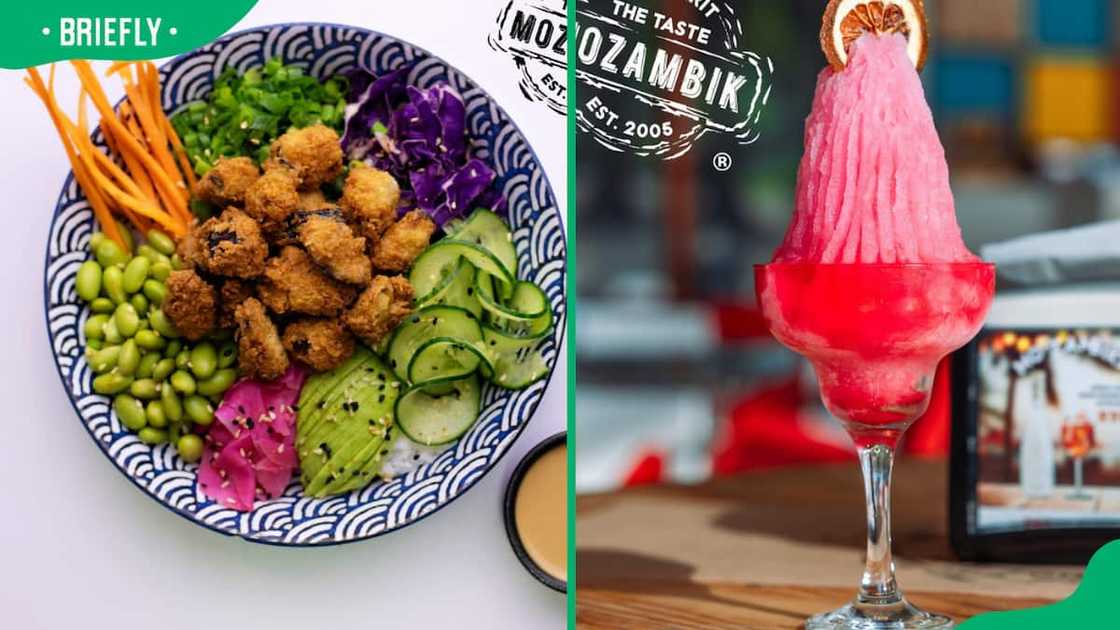 Mozambik dish and drink Mozambik dish and drink