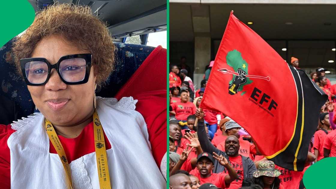 Nolubabalo Mcinga, the wife of King Buyelekhaya Dalinydebo, left the EFF Nolubabalo Mcinga, the wife of King Buyelekhaya Dalinydebo, left the EFF
