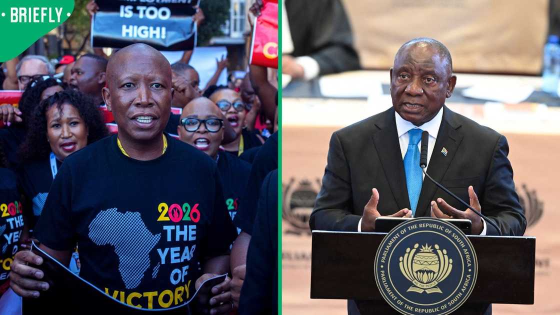 Julius Malema was not impressed by President Cyril Ramaphosa’s SONA speech Julius Malema was not impressed by President Cyril Ramaphosa’s SONA speech