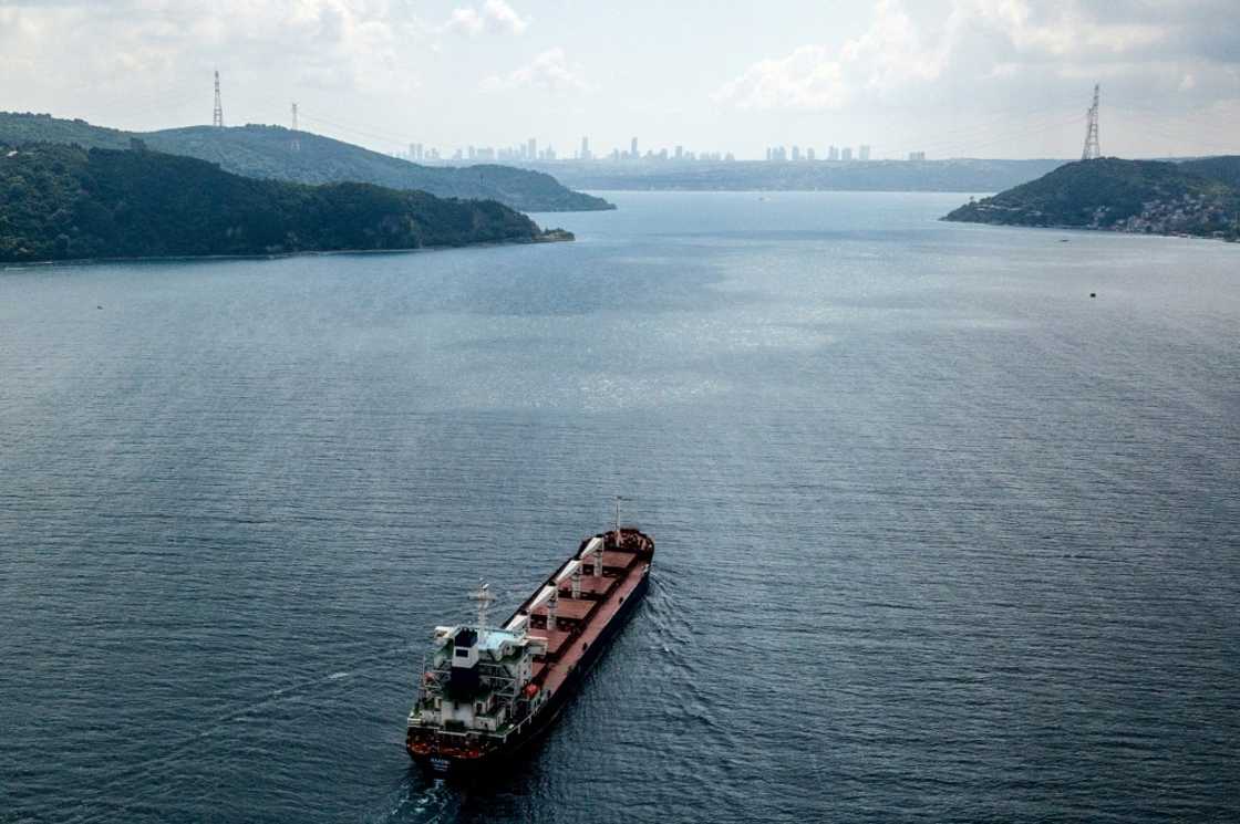 The Sierra Leone-flagged ship Razoni became the first grain ship to sail from Ukraine under a landmark new deal