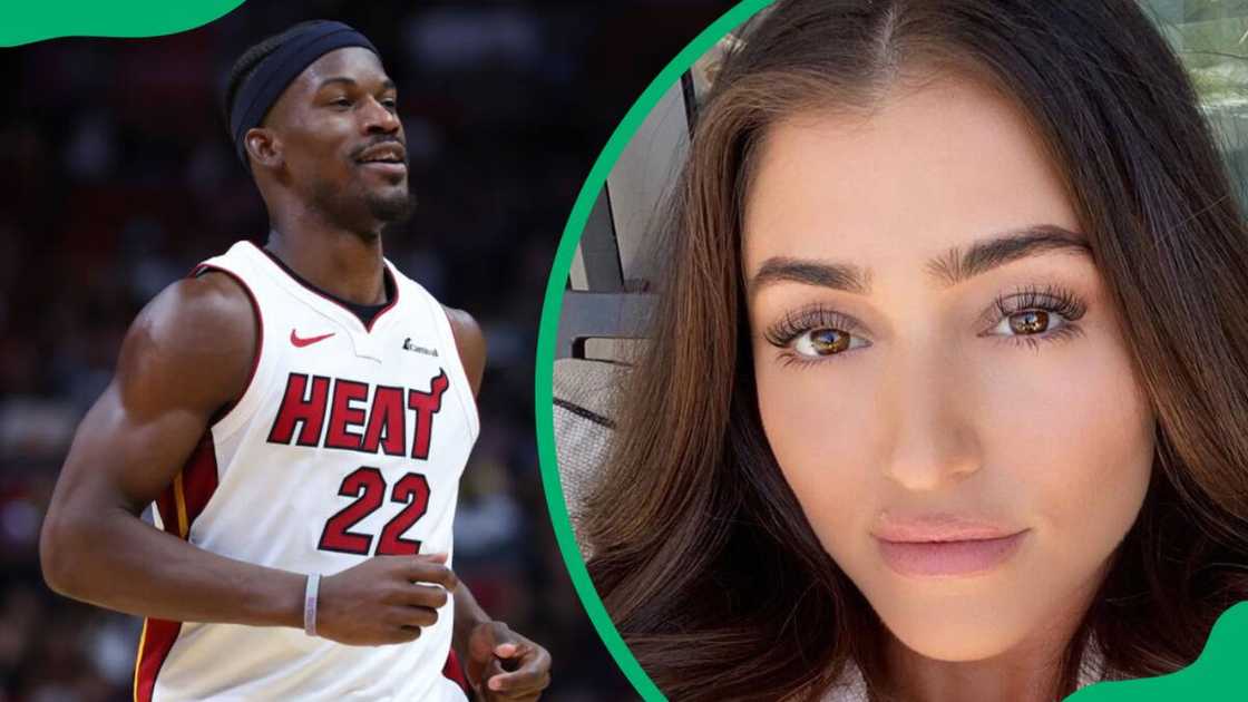 Jimmy Butler and Kaitlin Nowak Jimmy Butler and Kaitlin Nowak