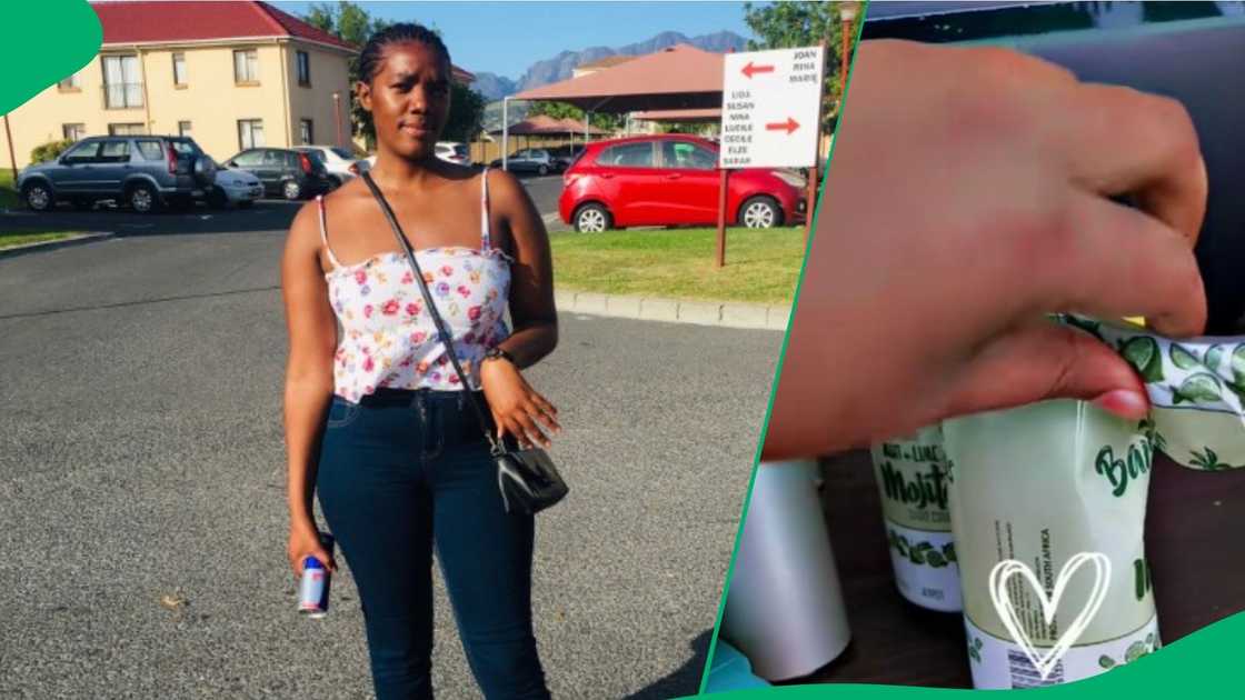 Woman finds out her drink was repackaged Woman finds out her drink was repackaged