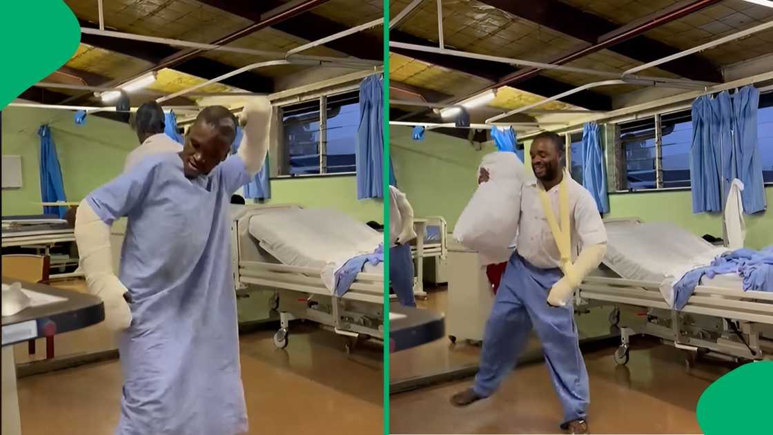 A social media user shared a video of hilarious video of guys flexing their dance moves