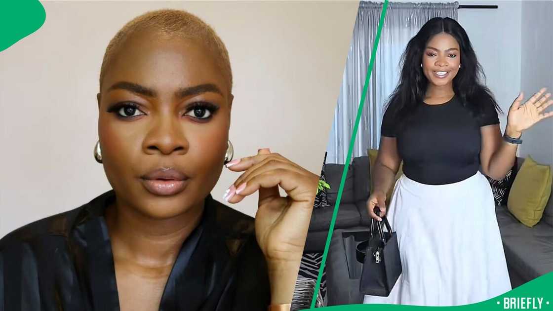 A woman plugged South Africans with Jet's summer dresses.