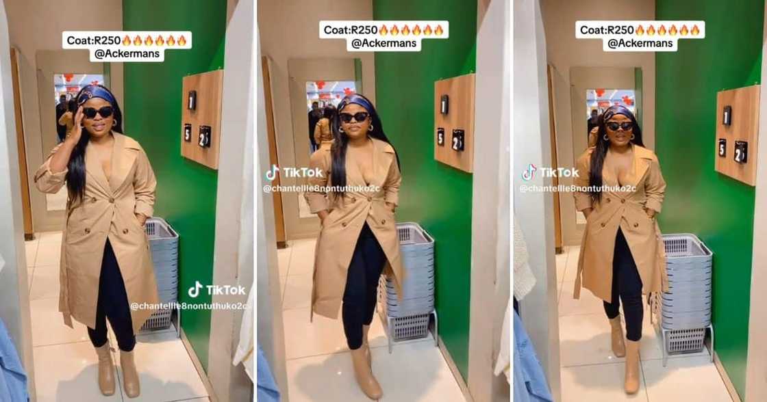 A woman posted a video of her trendy winter outfit from Ackermans A woman posted a video of her trendy winter outfit from Ackermans