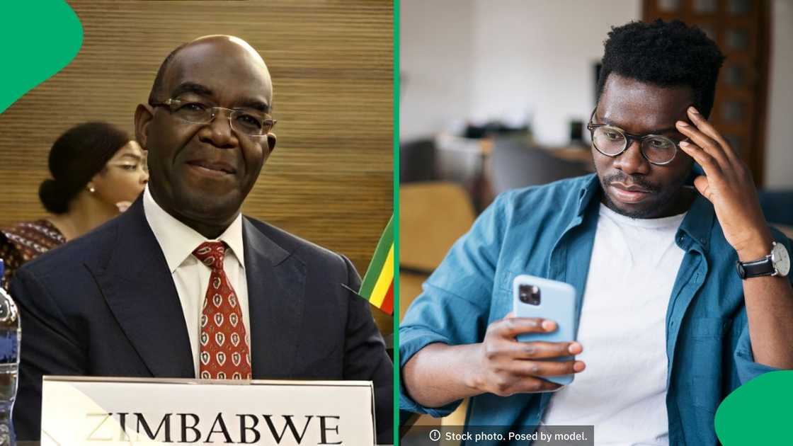 Zimbabwean Ambassador to South Africa, David Hamadziripi, has caused a stir online