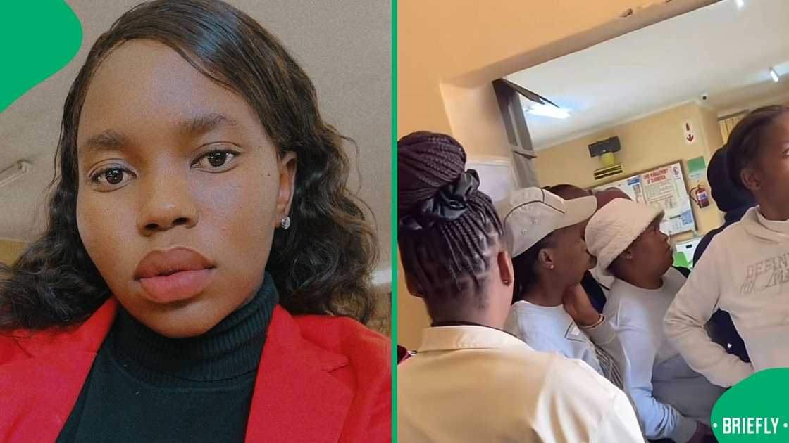 A woman showcased the alleged crisis at a local clinic where patients revolted after the staff allegedly took a two-hour break during peak hours. A woman showcased the alleged crisis at a local clinic where patients revolted after the staff allegedly took a two-hour break during peak hours.