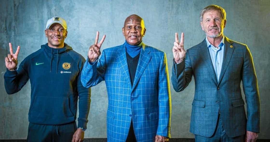 New Kaizer Chiefs coach Stuart Baxter says he will not make major changes. Image: @Kaizer Chiefs/Twitter New Kaizer Chiefs coach Stuart Baxter says he will not make major changes. Image: @Kaizer Chiefs/Twitter