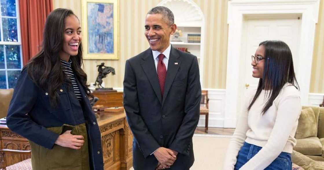 Barack Obama and Michelle marked Malia's 23rd birthday online. Barack Obama and Michelle marked Malia's 23rd birthday online.