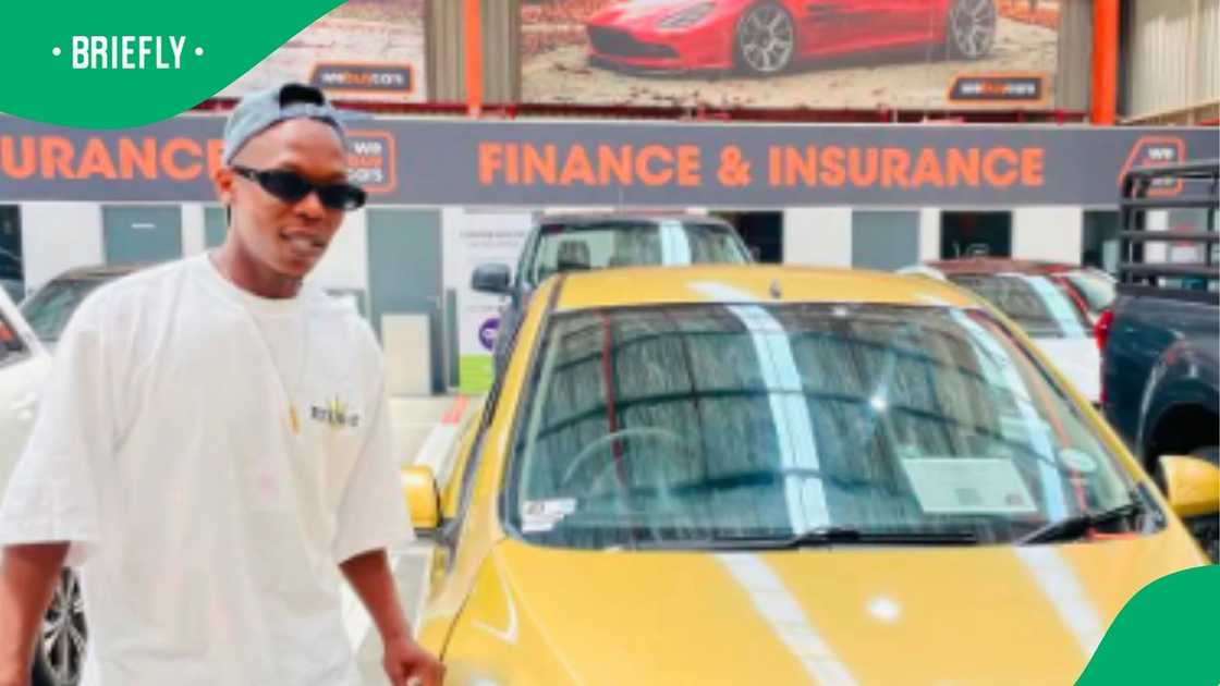 Man shows off secondhand car makeover Man shows off secondhand car makeover