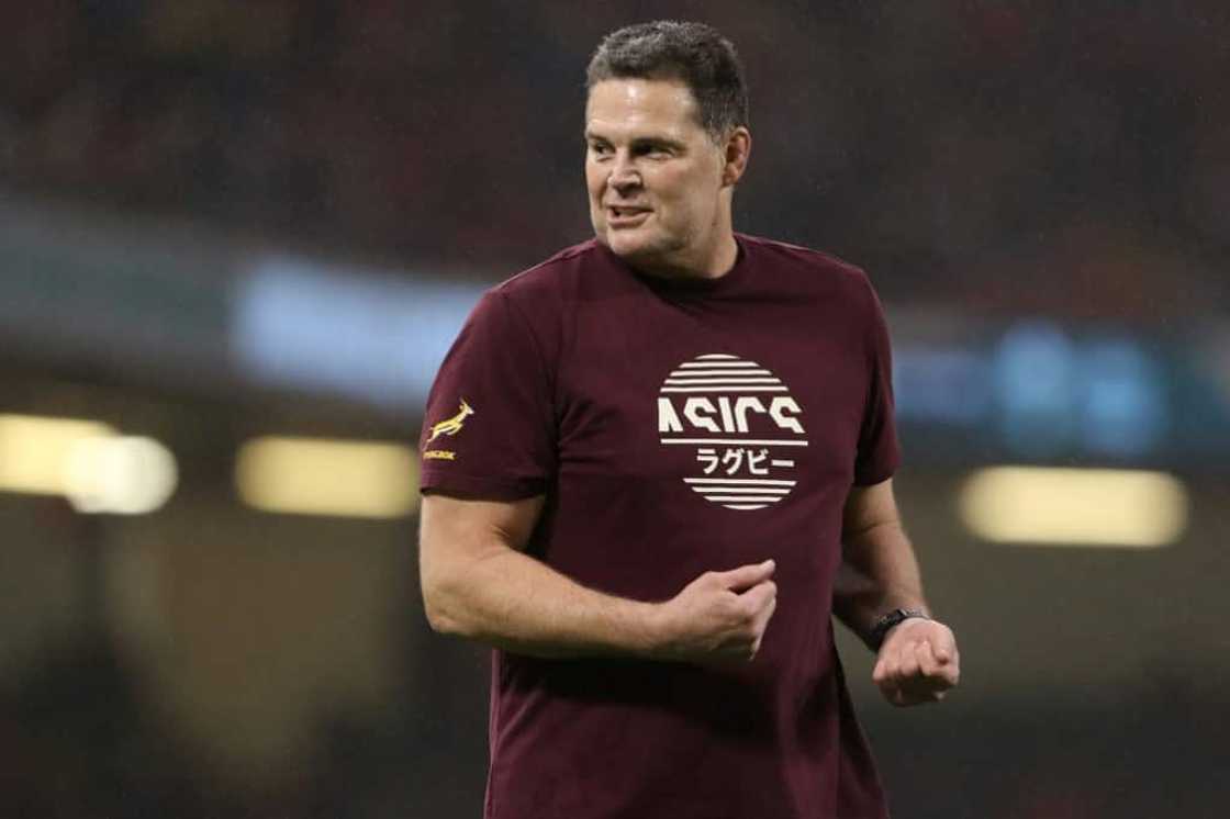 South Africa director of rugby Rassie Erasmus has only recently completed a lengthy suspension South Africa director of rugby Rassie Erasmus has only recently completed a lengthy suspension