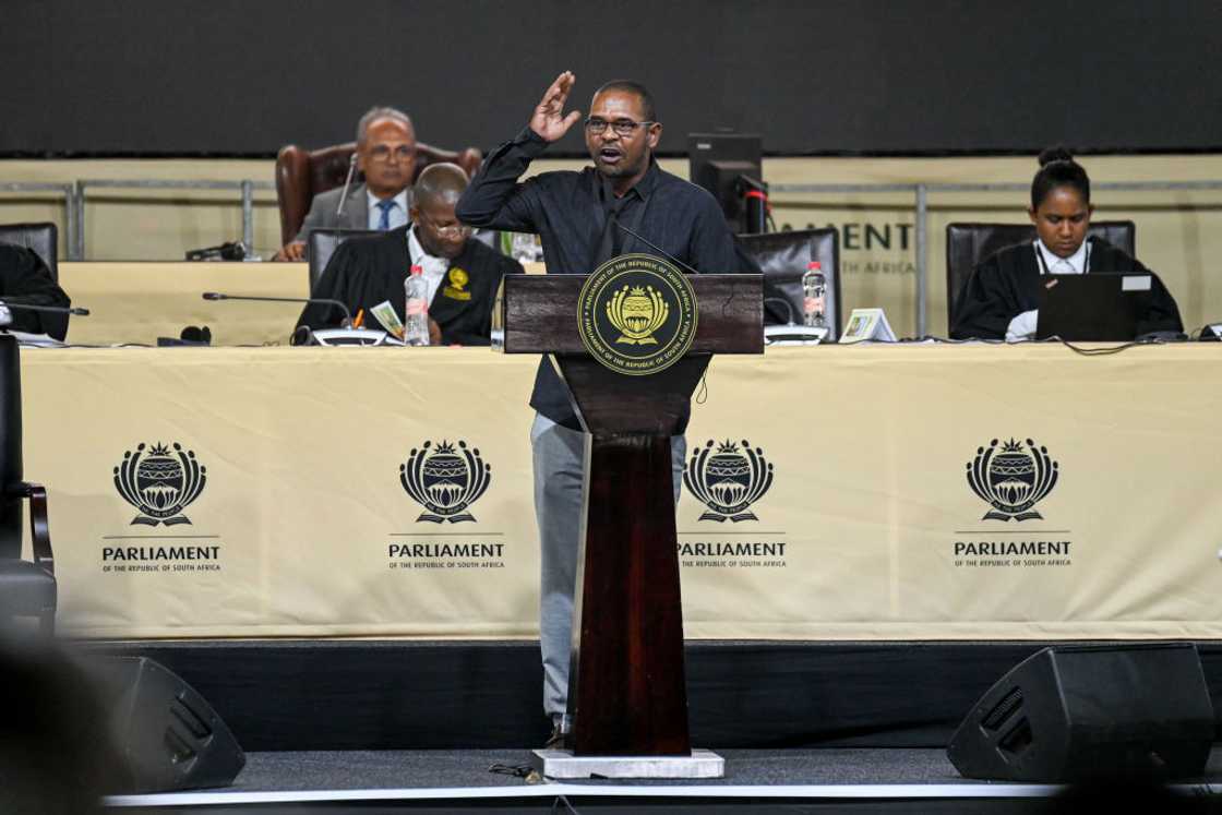 National Coloured Congress president Fadiel Adams defended himself against Nhlanhla Mkhwanazi