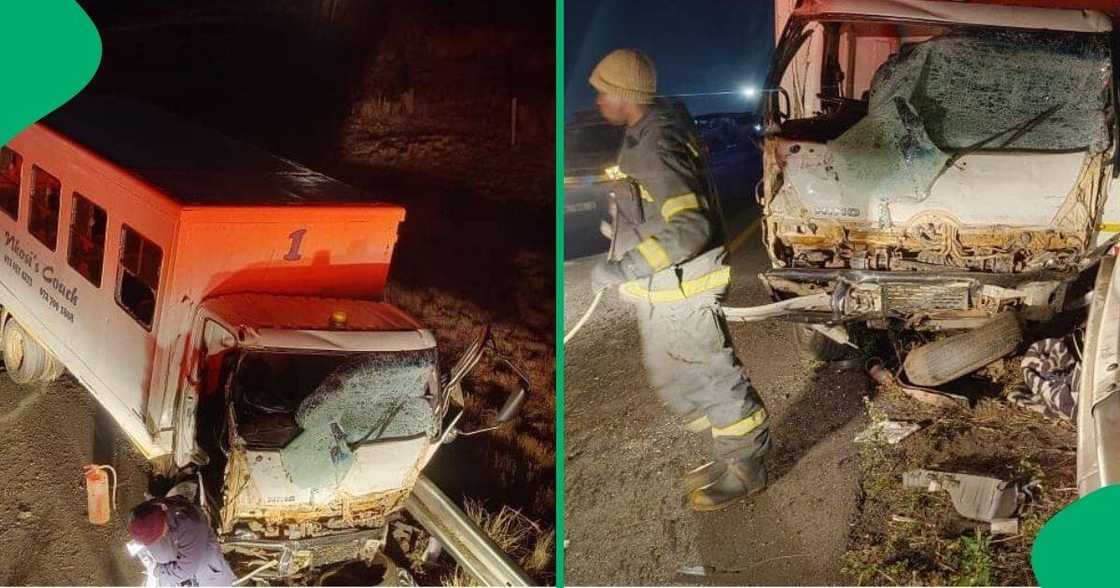 Delmas collision in the morning Delmas collision in the morning