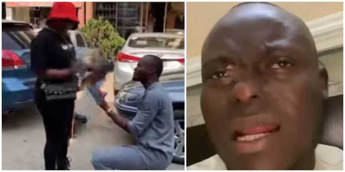 Nigerian man whose girlfriend of 4 years turned down his proposal cries out, says he trained her in school Nigerian man whose girlfriend of 4 years turned down his proposal cries out, says he trained her in school
