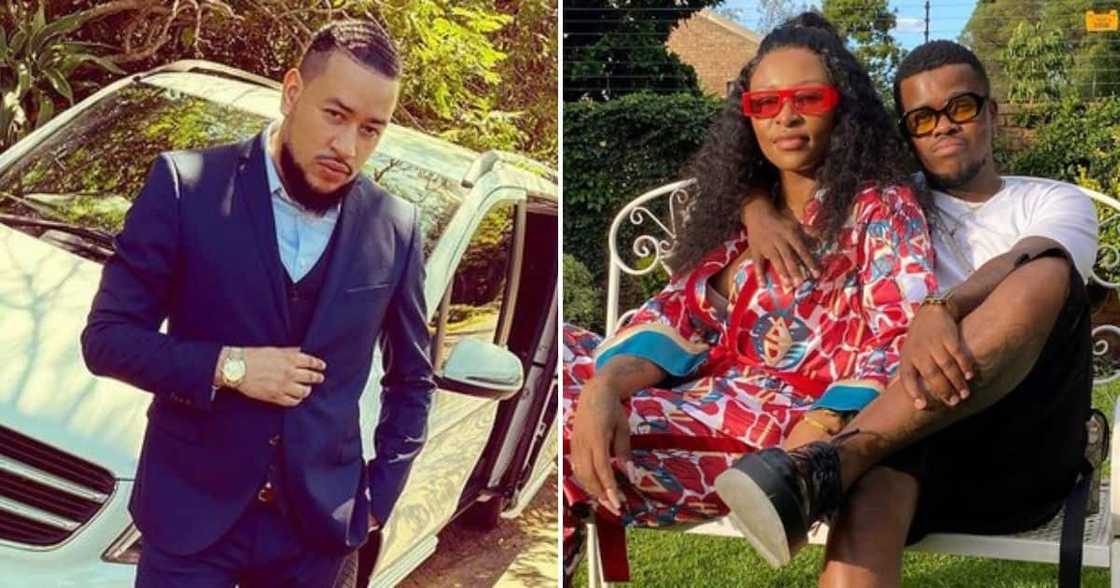 AKA has a baby with Murdah Bongz's wife DJ Zinhle AKA has a baby with Murdah Bongz's wife DJ Zinhle
