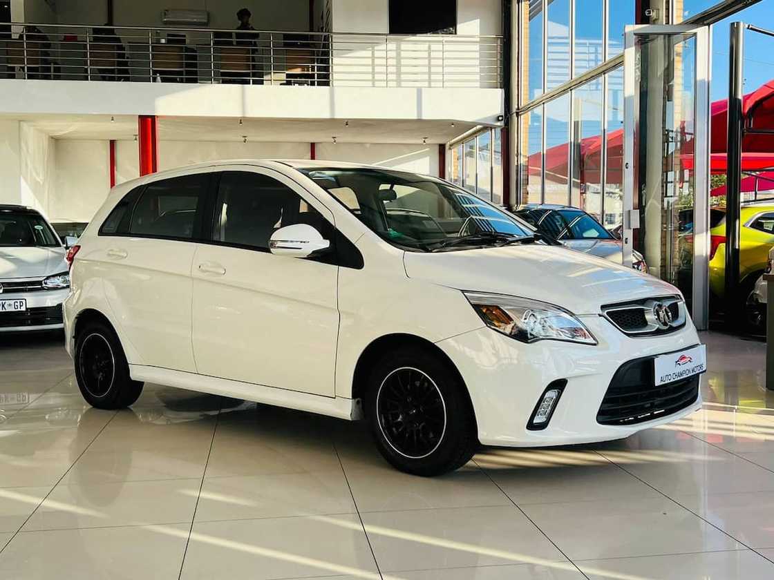 A white Baic D20 A white Baic D20