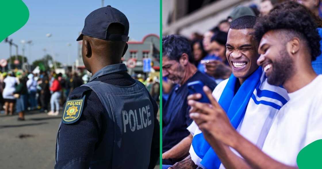 Three pupils hilariously decided to bother cops who were just chilling. Three pupils hilariously decided to bother cops who were just chilling.