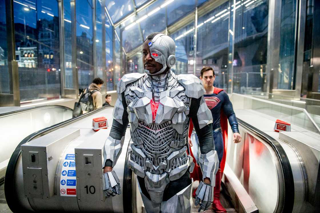 Cyborg and Superman