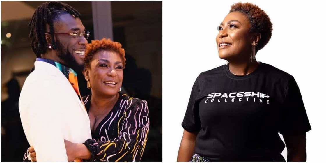 Burna Boy's mother Burna Boy's mother