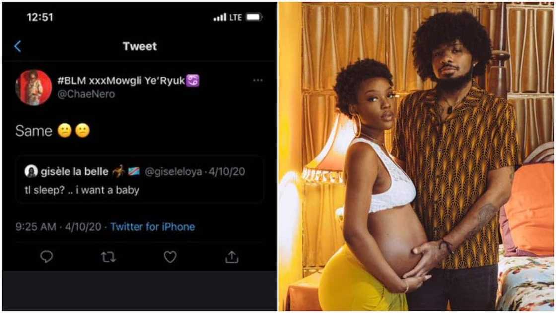 Lady finds husband, becomes pregnant months after tweeting she wants a baby, her love story amaze people Lady finds husband, becomes pregnant months after tweeting she wants a baby, her love story amaze people
