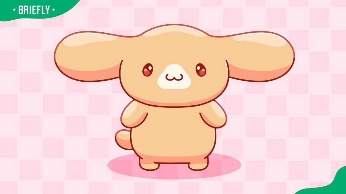 Cinnamoroll showcasing a playful demeanour Cinnamoroll showcasing a playful demeanour