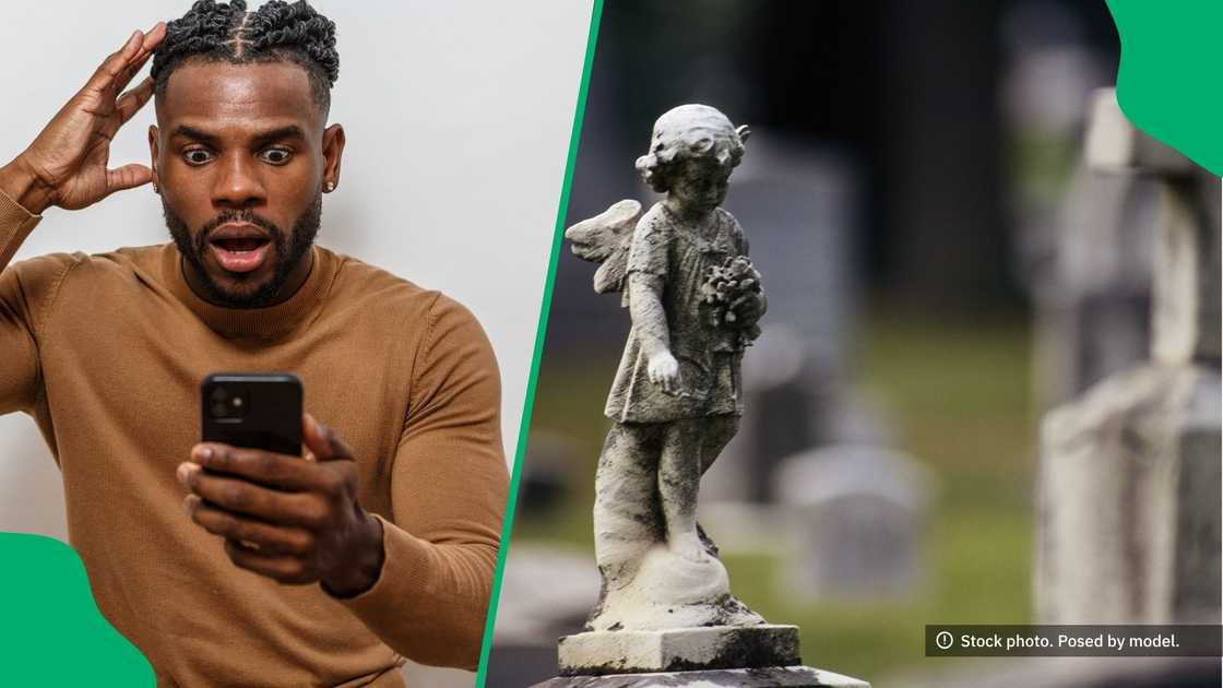 Footage revealed the Bloemfontein cemetery in a neglected state, with damaged graves and missing headstones Footage revealed the Bloemfontein cemetery in a neglected state, with damaged graves and missing headstones