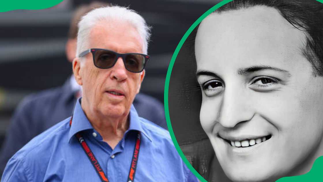 Enzo Ferrari's sons: Piero (L) & Dino Ferrari