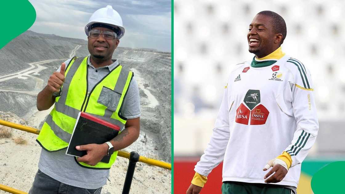 Khune on life as a construction worker. Khune on life as a construction worker.