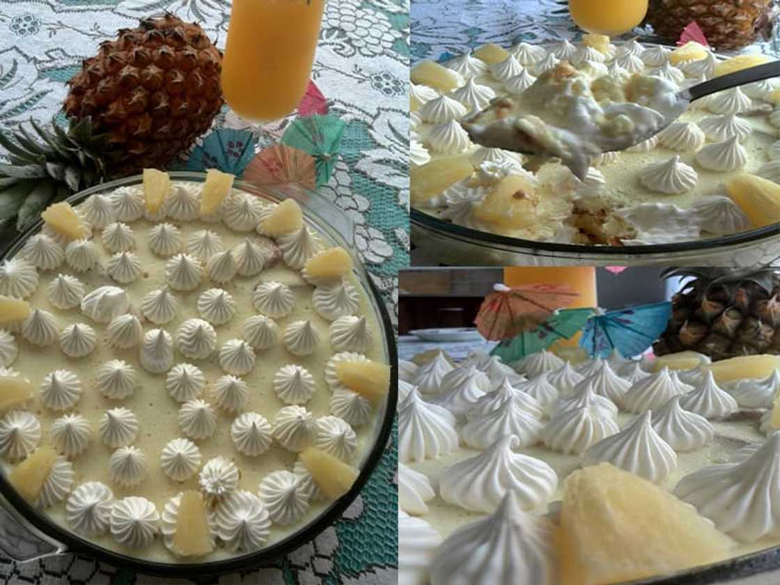 Easy pineapple fridge tart recipe Easy pineapple fridge tart recipe