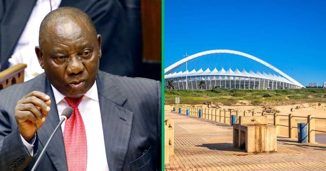 Cyril Ramaphosa walked in Durban for 16 days of no violence against women and cild Cyril Ramaphosa walked in Durban for 16 days of no violence against women and cild