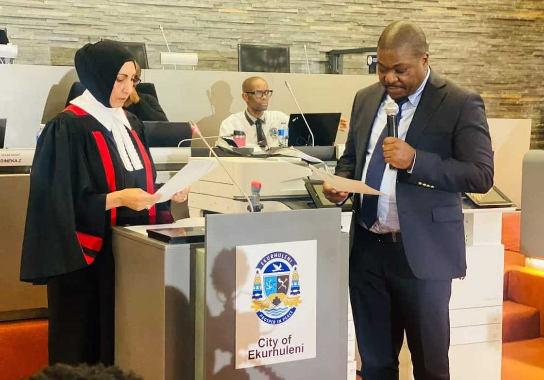 Doctor Xhakaza is Ekurhuleni's new mayor