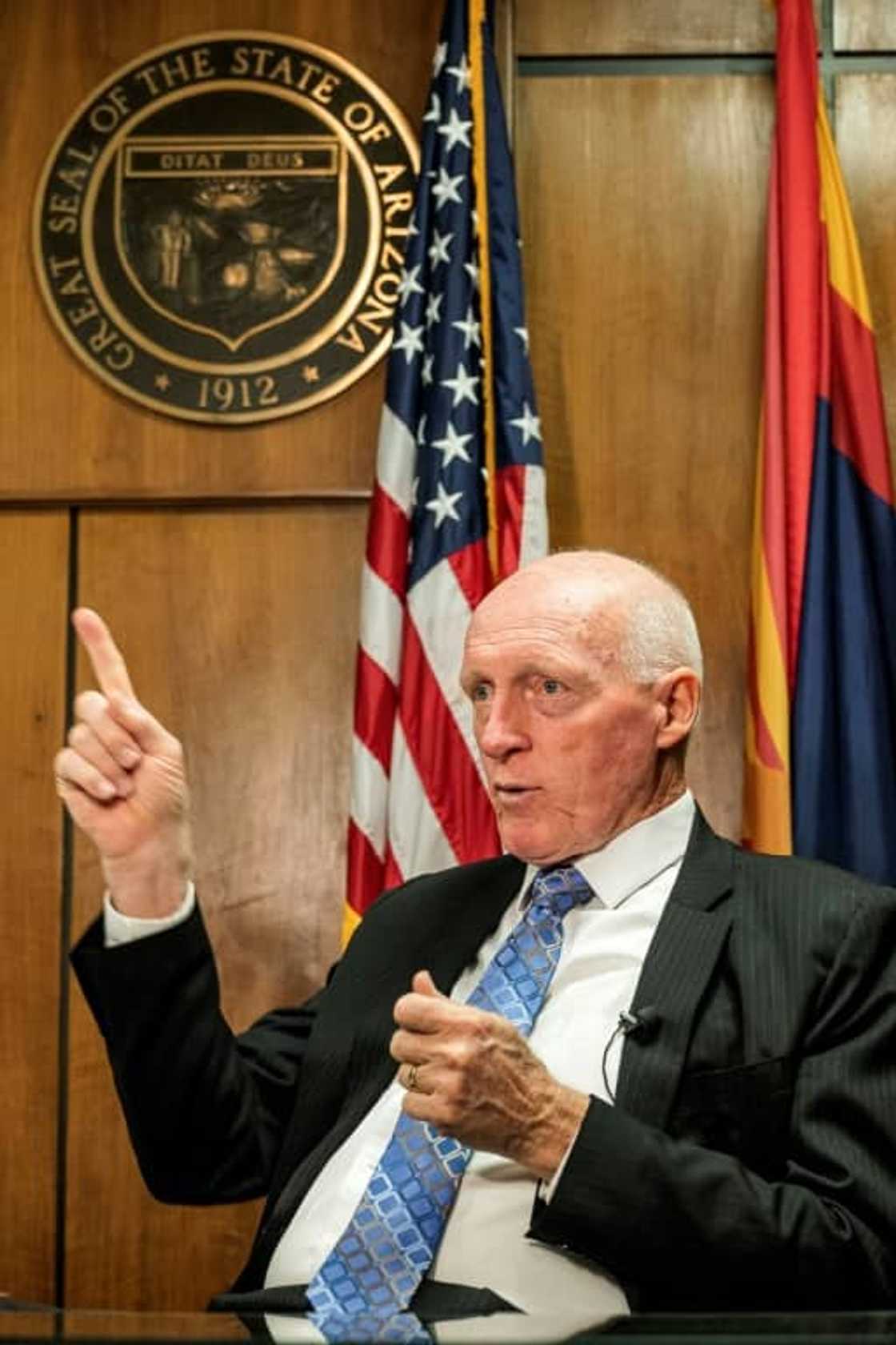 Arizona Speaker of the House Russell Bowers says he voted for Donald Trump in 2020, but when Joe Biden won the state Bowers adhered to his constitutional duty and certified the results, prompting an uproar and death threats from the far right Arizona Speaker of the House Russell Bowers says he voted for Donald Trump in 2020, but when Joe Biden won the state Bowers adhered to his constitutional duty and certified the results, prompting an uproar and death threats from the far right