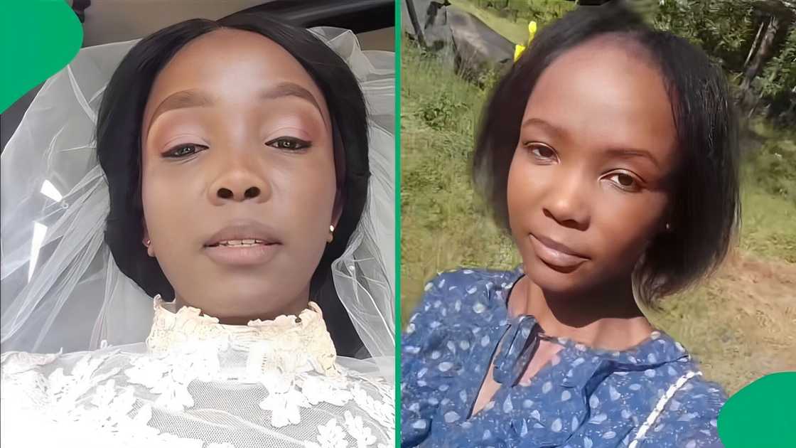 A TikTok video shows a bride waiting for more than four hours. A TikTok video shows a bride waiting for more than four hours.