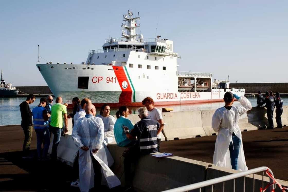 The Ocean Viking operated by SOS Mediterranee, carrying 234 rescued migrants, is currently south of Sicily The Ocean Viking operated by SOS Mediterranee, carrying 234 rescued migrants, is currently south of Sicily