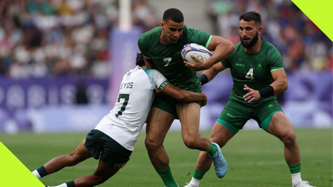 Jordan Conroy scored Ireland's first try.