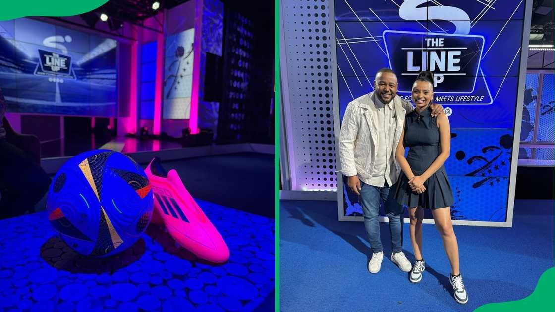 Hope Mbhele and Fisomazibuko in the Live Show Hope Mbhele and Fisomazibuko in the Live Show