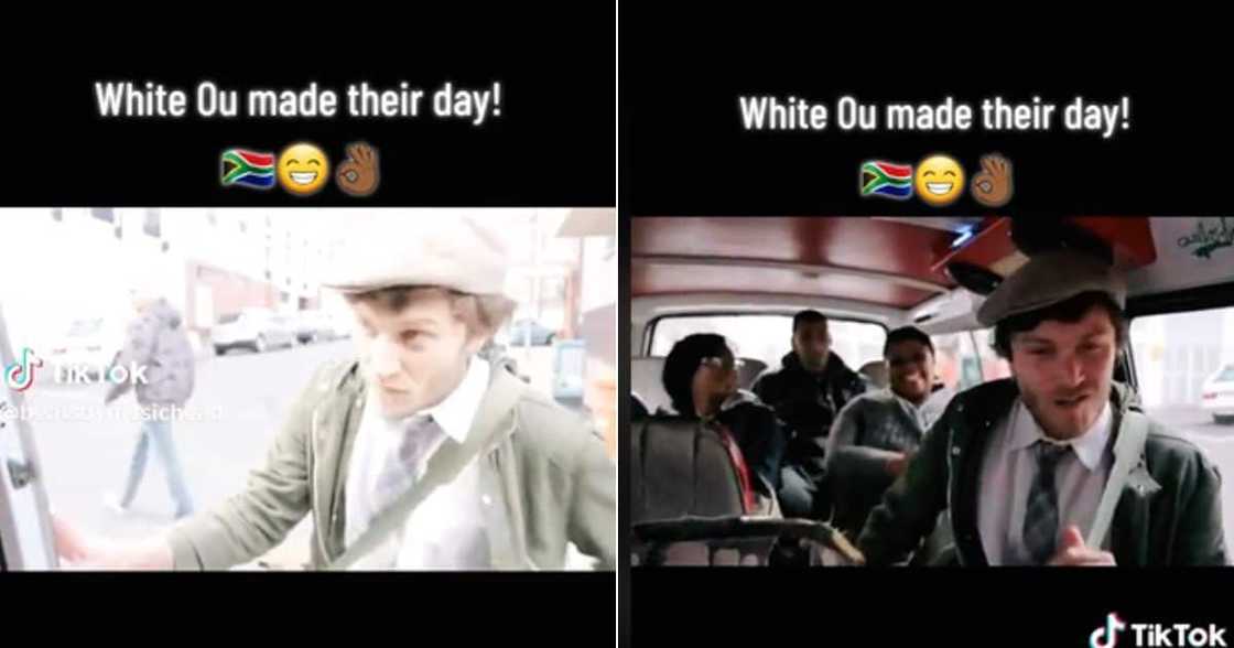 White man speaking isiXhosa in taxi delights bystanders White man speaking isiXhosa in taxi delights bystanders