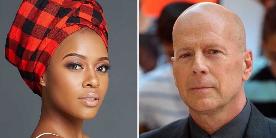 Nomzamo Mbatha stars alongside Bruce Willis