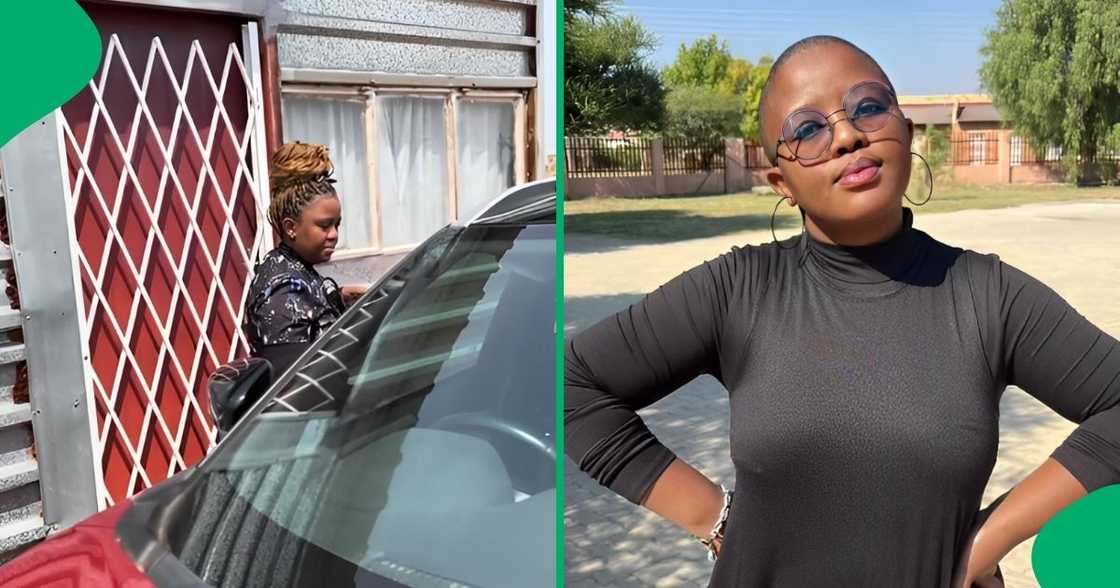 A North-West nurse flexed her mkhkhu and stunning ride, trusting the process. A North-West nurse flexed her mkhkhu and stunning ride, trusting the process.