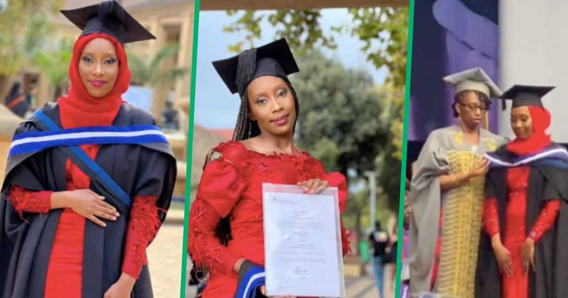 Muslim woman graduated Muslim woman graduated
