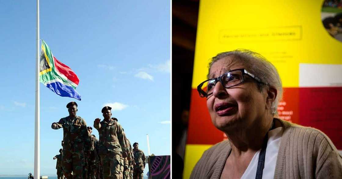 SA flag to be flown at half-mast in honour of Frene Ginwala SA flag to be flown at half-mast in honour of Frene Ginwala